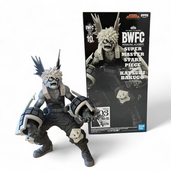 My Hero Academia BWFC Katsuki Bakugo Super Master Stars Piece Figure By Banprest - Picture 1 of 7